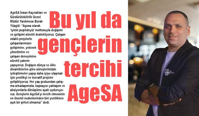 Bu yıl da gençlerin tercihi AgeSA