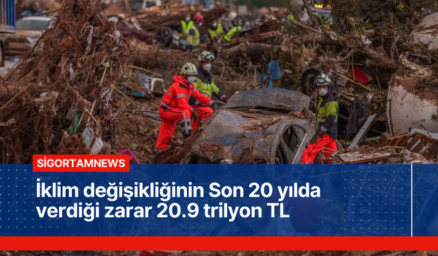 İklim değişikliğinin Son 20 yılda verdiği zarar 20.9 trilyon TL