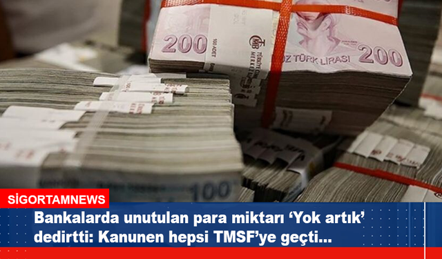 Bankalarda unutulan para miktarı ‘Yok artık’ dedirtti