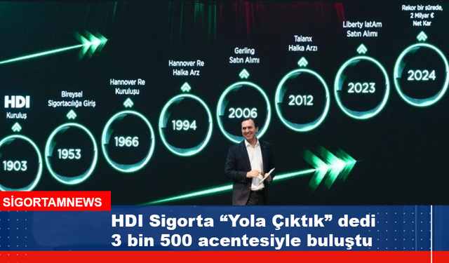 HDI Sigorta "Yola Çıktık" dedi 3 bin 500 acenteyle buluştu