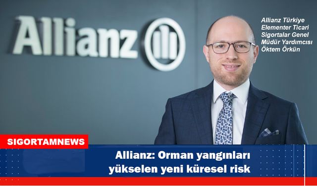 Allianz: Orman yangınları yükselen yeni küresel risk