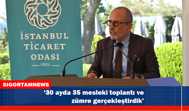 '30 ayda 35 mesleki toplantı ve zümre gerçekleştirdik'