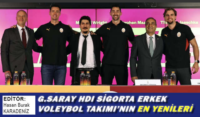 G.Saray HDI Sigorta Erkek Voleybol Takımı'nın en yenileri