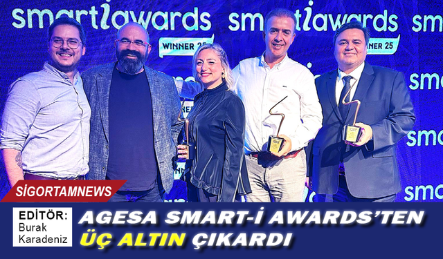 AgeSA Smart-i Awards’ten 3 altın çıkardı