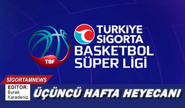 Türkiye Sigorta Basketbol Süper Ligi'nde haftanın programı