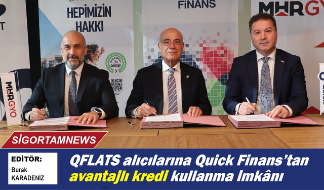 QFLATS alıcılarına Quick Finans’tan avantajlı kredi imkânı