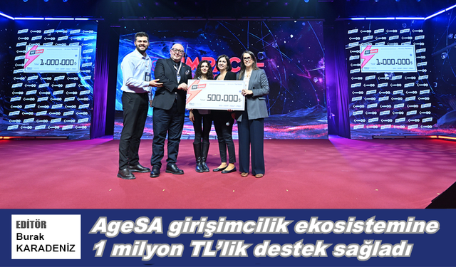 AgeSA’dan girişimcilik ekosistemine 1 milyon TL’lik destek