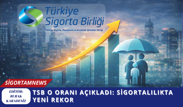 TSB o oranı açıkladı: Sigortalılıkta yeni rekor