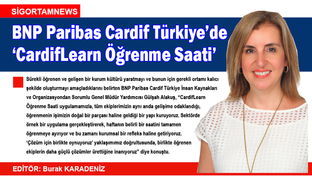 BNP Paribas Cardif Türkiye’de ‘CardifLearn Öğrenme Saati’