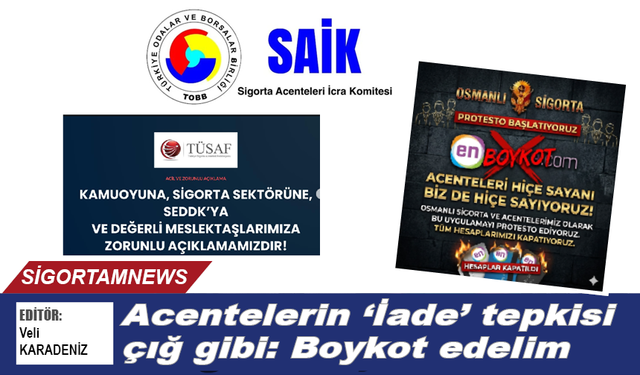 Acentelerin iade tepkisi çığ gibi: Boykot edelim!