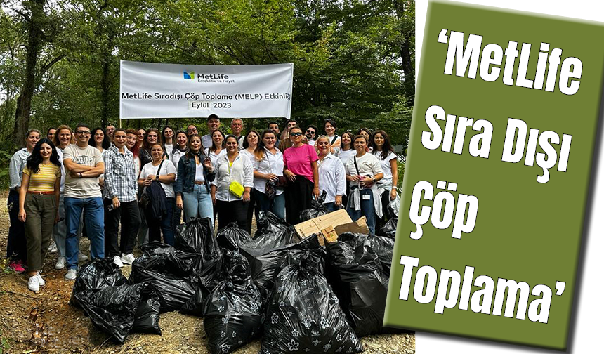 MetLife Türkiye çalışanları çevre temizliğine devam ediyor