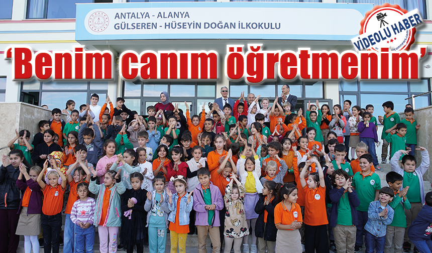 Sıra dışı hediye: Benim canım öğretmenim