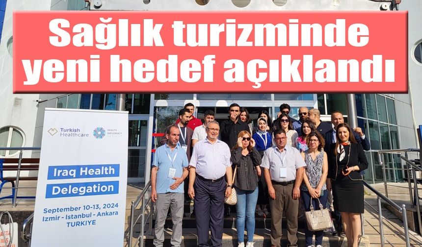 Sağlık turizminde yeni hedef açıklandı