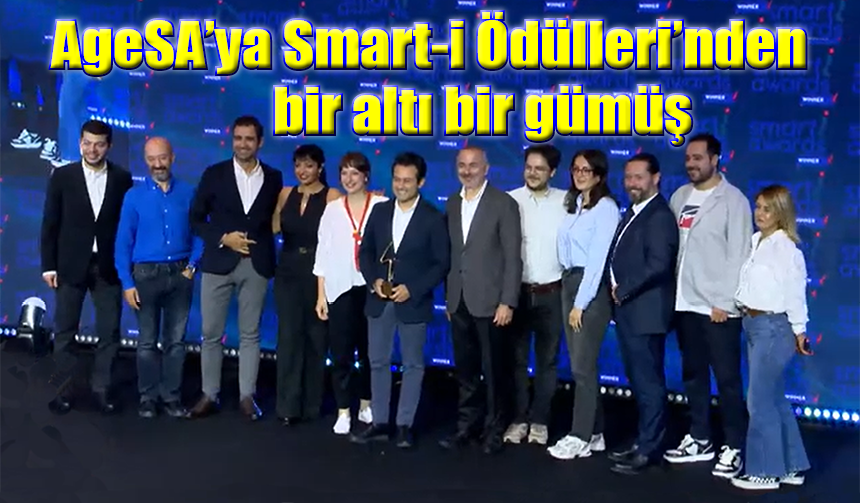 AgeSA’ya Smart-i Ödülleri’nden bir altı bir gümüş