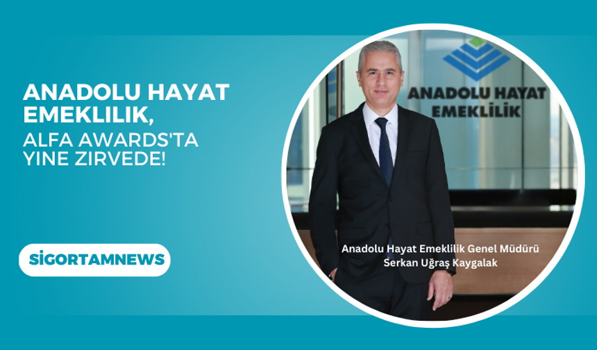 Anadolu Hayat Emeklilik,  ALFA Awards'ta Yine Zirvede!