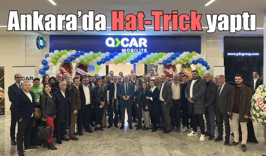 QCAR Mobilite’den Ankara’da hat-trick