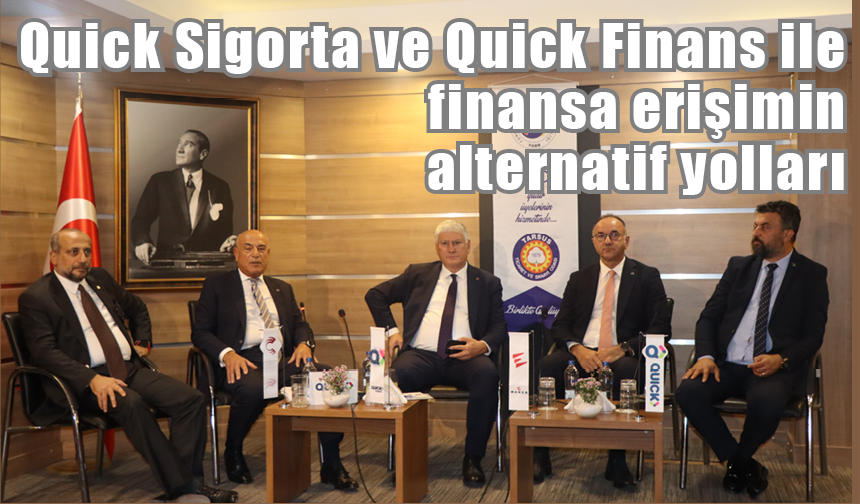 Finansa erişimin alternatif yolları Tarsus’ta konuşuldu