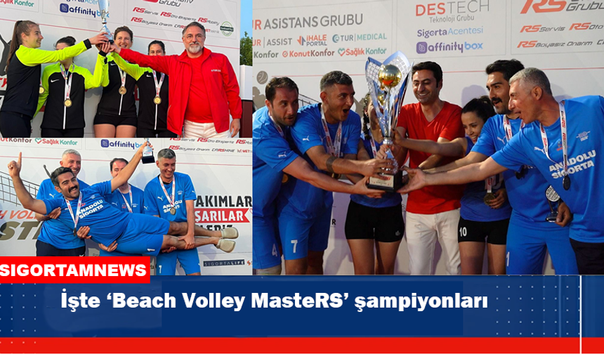İşte Beach Volley MasteRS şampiyonları