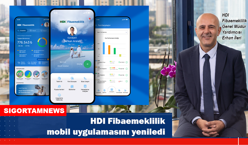 HDI Fibaemeklilik mobil uygulamasını yeniledi