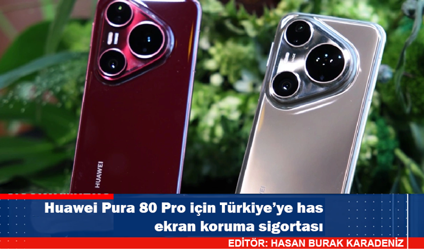 Huawei Pura 80 Pro için özel ekran koruma sigortası
