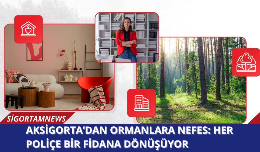 Aksigorta’dan Ormanlara Nefes