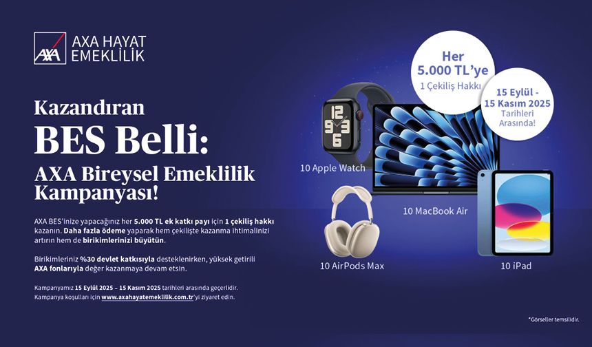 AXA Hayat ve Emeklilik’in ‘BES’i kazandırıyor
