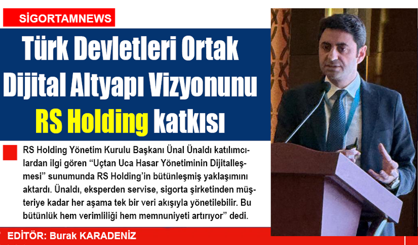 Türk Devletleri Ortak Dijital Altyapısına RS Holding katkısı
