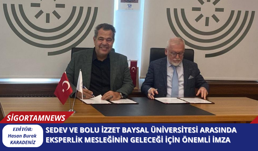 Eksperlik mesleğinin geleceği için önemli imza