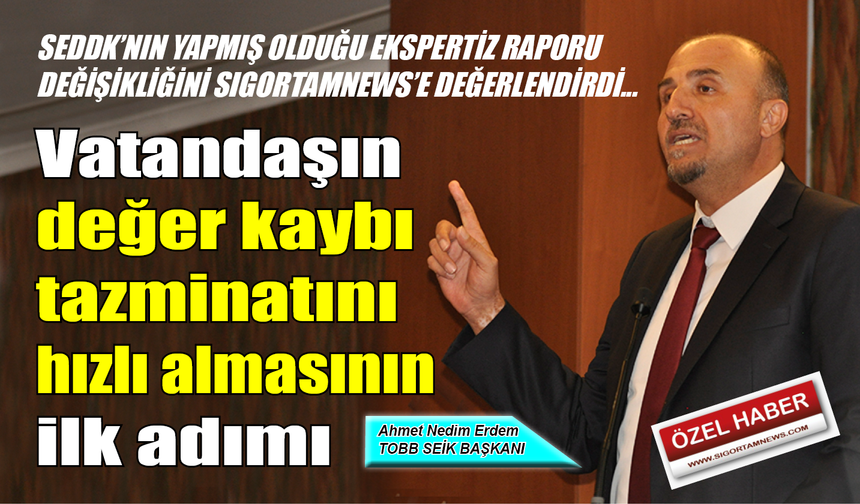 Vatandaşın değer kaybı tazminatını hızlı almasının ilk adımı