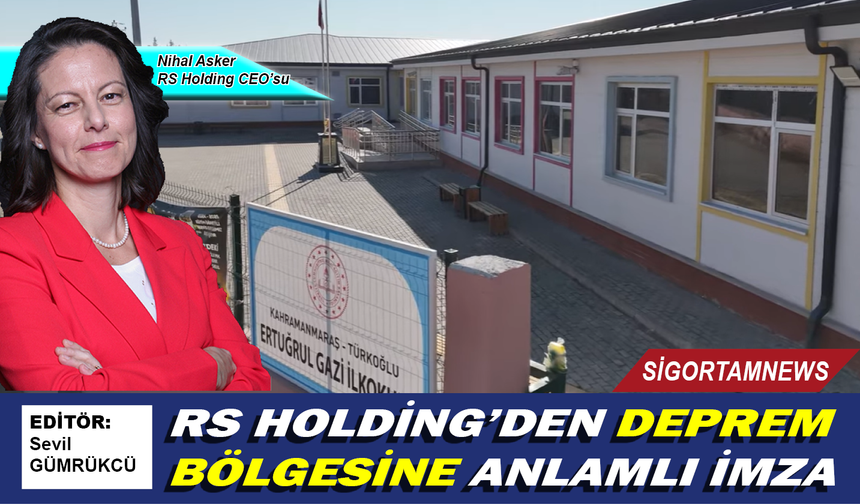 RS Holding’den deprem bölgesine anlamlı imza