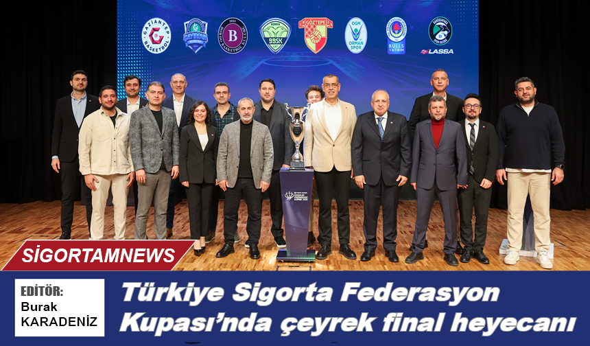 Türkiye Sigorta Federasyon Kupası'nda Çeyrek Final heyecanı