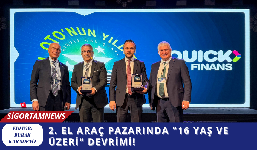 Quick Finans’tan 2. El Araç Pazarında "16 yaş ve üzeri" devrimi!