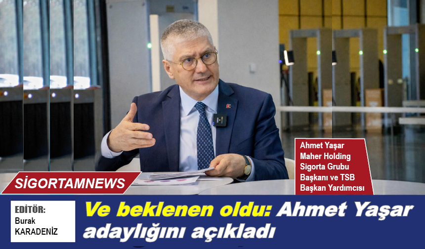 Ve beklenen oldu: Ahmet Yaşar adaylığını açıkladı