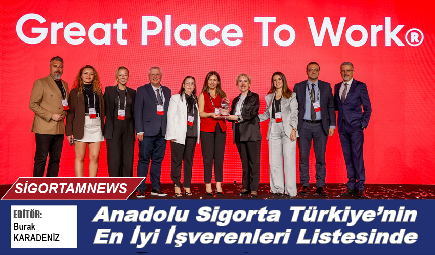 Anadolu Sigorta Türkiye’nin En İyi İşverenleri Listesinde