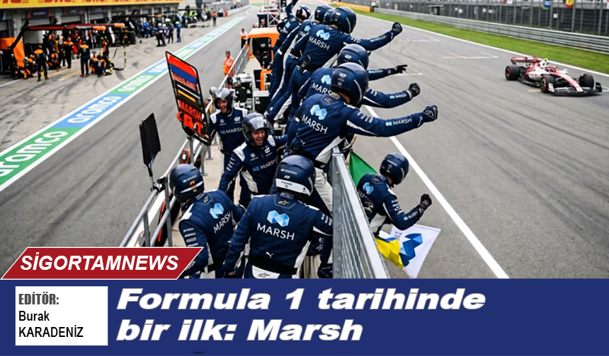Formula 1 tarihinde bir ilk: Marsh