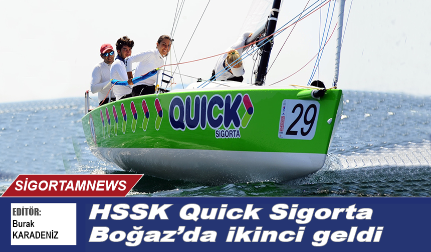 HSSK Quick Sigorta Boğaz'da ikinci geldi