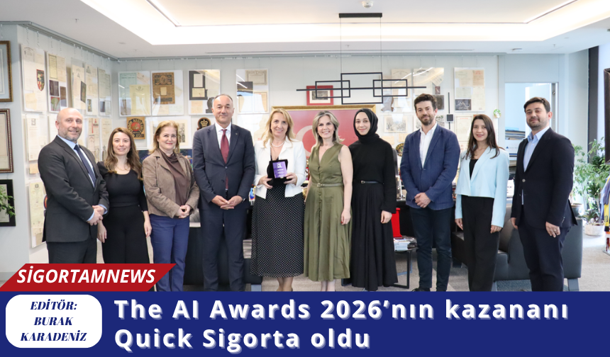 The AI Awards 2026’nın kazananı Quick Sigorta oldu