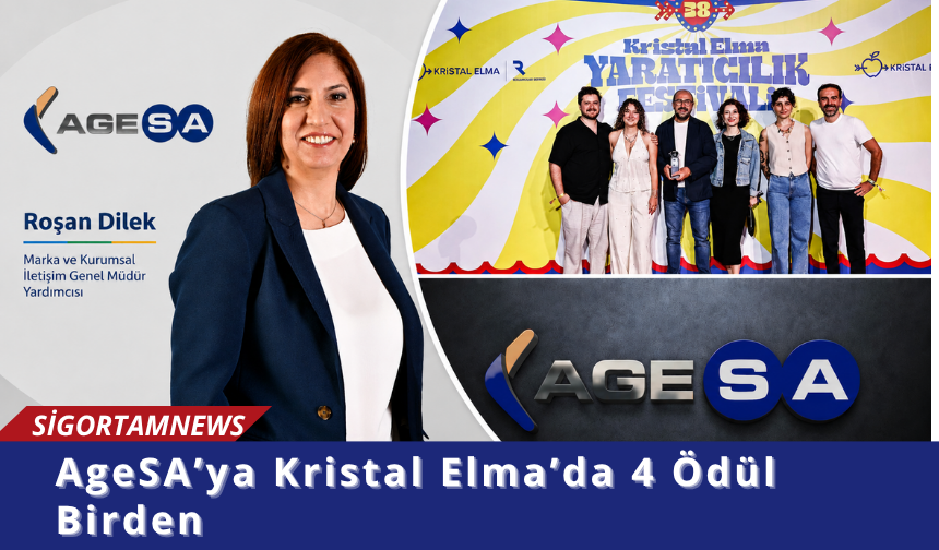 AgeSA’ya Kristal Elma’da 4 Ödül Birden