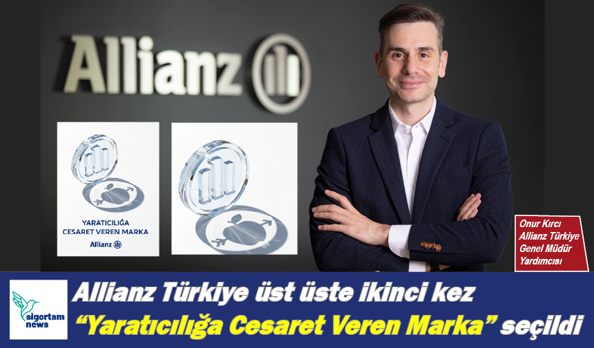 Allianz Türkiye üst üste ikinci kez "Yaratıcılığa Cesaret Veren Marka" seçildi