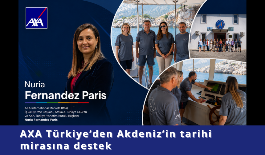 AXA Türkiye’den Akdeniz’in tarihi mirasına destek