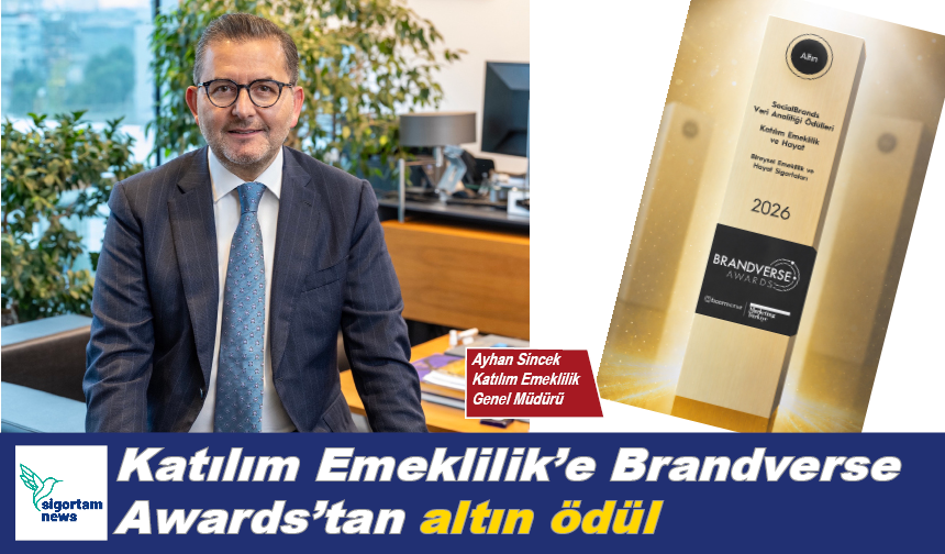 Katılım Emeklilik'e Brandverse Awards'tan altın ödül
