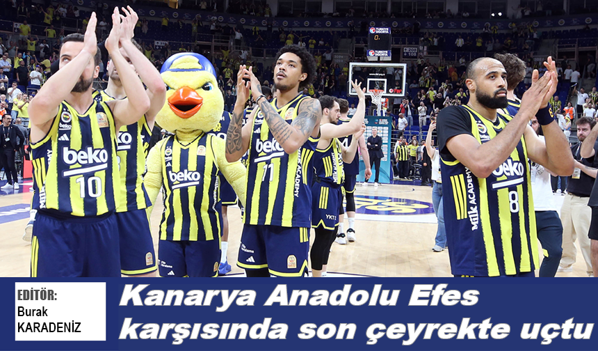 Kanarya Anadolu Efes karşısında son çeyrekte uçtu