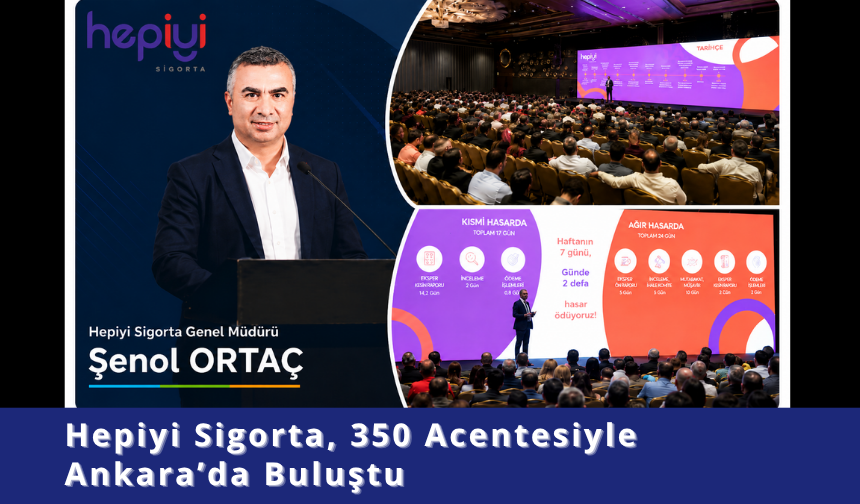 Hepiyi Sigorta, 350 Acentesiyle Ankara’da Buluştu