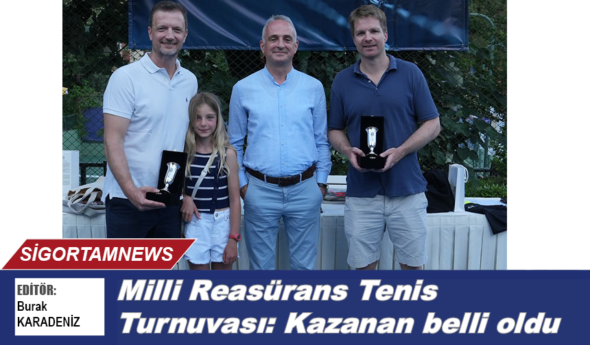 Milli Reasürans Tenis Turnuvası: Kazanan belli oldu
