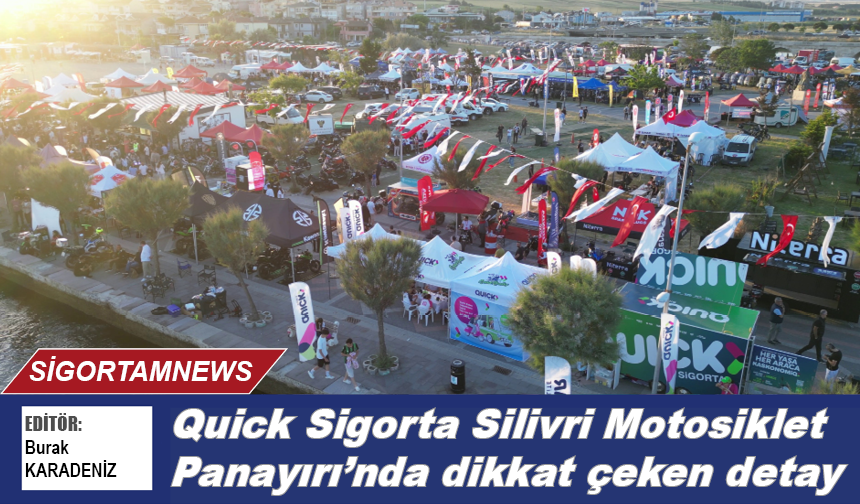 Quick Sigorta Silivri Motosiklet Panayırı: Dikkat çeken detay