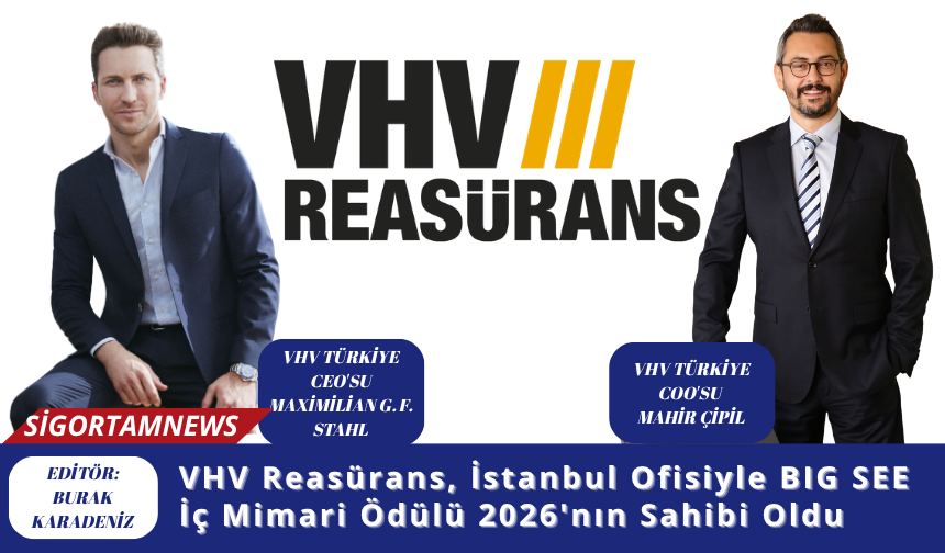 VHV Reasürans, İstanbul Ofisiyle BIG SEE İç Mimari Ödülü 2026'nın Sahibi Oldu