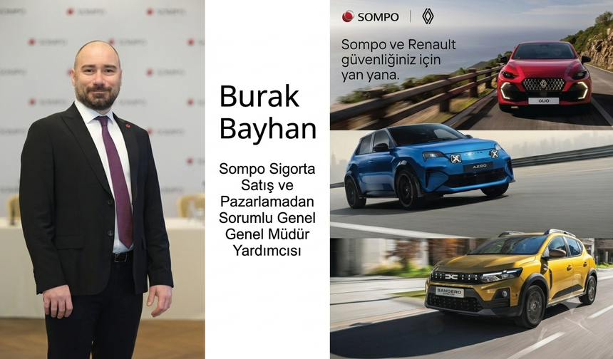 Sompo’dan Renault, Dacia ve Alpine’e Özel Markalı Kasko