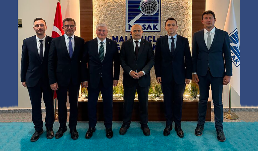 TSB Yönetiminden MASAK'a önemli ziyaret