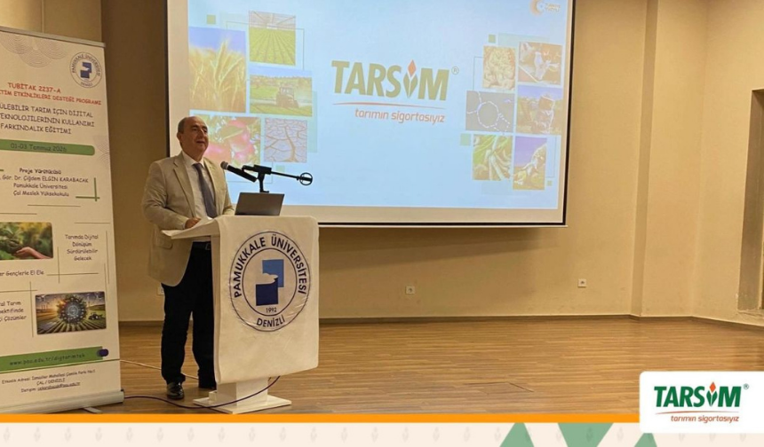 TARSİM dijital tarım eğitiminde gençlerle buluştu