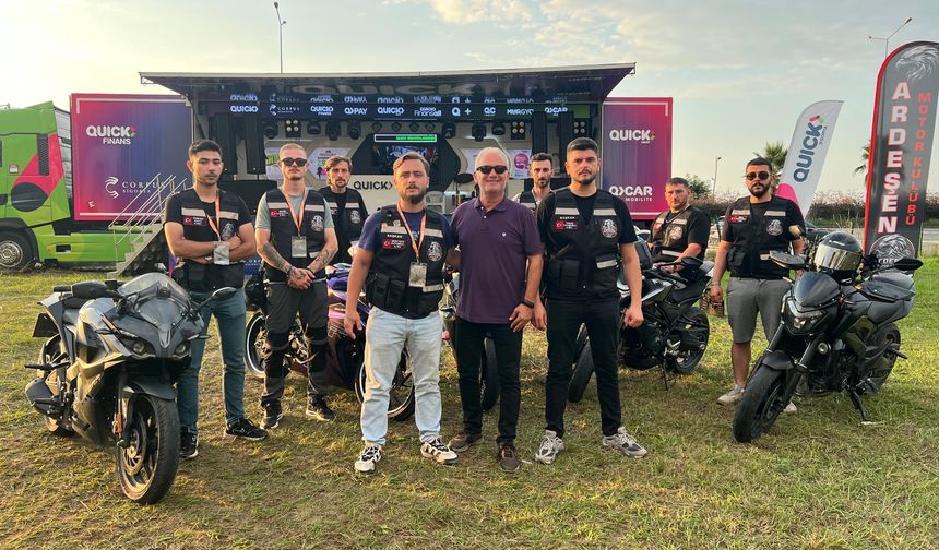 Quick Sigorta Rize'de motosiklet tutkunlarını buluşturdu